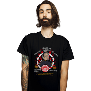 Shirts T-Shirts, Unisex / Small / Black William Adama