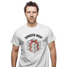 Load image into Gallery viewer, Shirts T-Shirts, Unisex / Small / White Gangster Wrap

