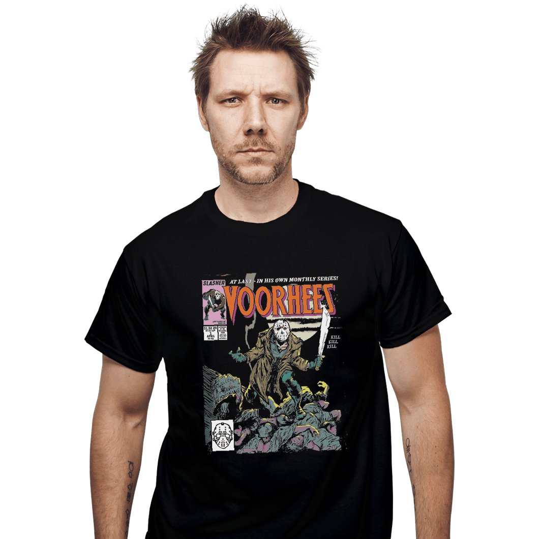 Shirts T-Shirts, Unisex / Small / Black Voorhees Wolverine