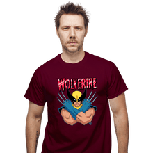 Load image into Gallery viewer, Daily_Deal_Shirts T-Shirts, Unisex / Small / Maroon Wolverine 97
