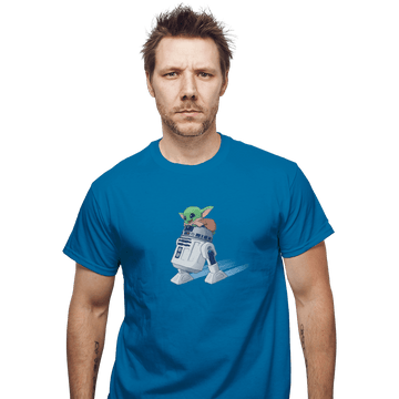 Shirts T-Shirts, Unisex / Small / Sapphire Droid Squee
