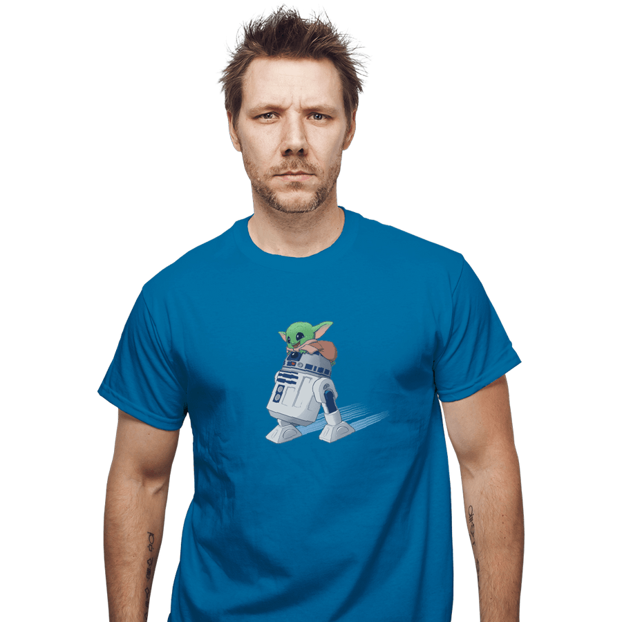 Shirts T-Shirts, Unisex / Small / Sapphire Droid Squee