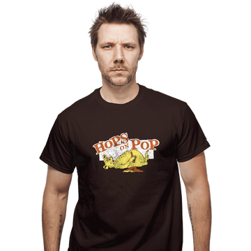 Shirts T-Shirts, Unisex / Small / Dark Chocolate Hops On Pop