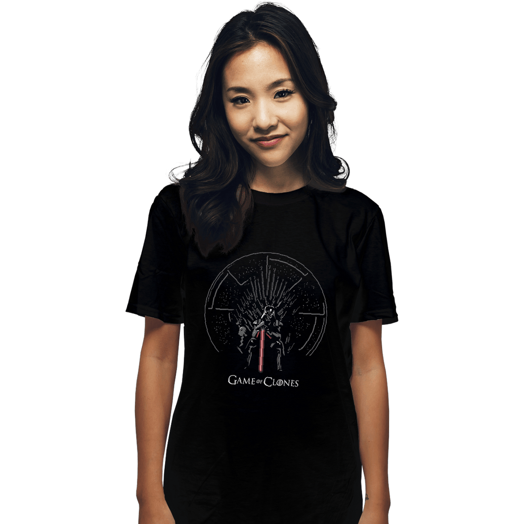 Shirts T-Shirts, Unisex / Small / Black Game Of Clones