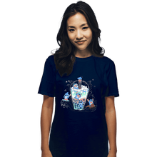 Load image into Gallery viewer, Daily_Deal_Shirts T-Shirts, Unisex / Small / Navy Bubble Stitch
