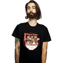 Load image into Gallery viewer, Shirts T-Shirts, Unisex / Small / Black Mogwai Night Ramen
