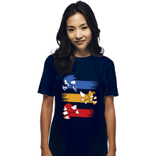Load image into Gallery viewer, Daily_Deal_Shirts T-Shirts, Unisex / Small / Navy Runners
