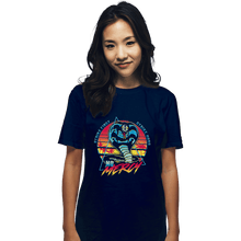 Load image into Gallery viewer, Secret_Shirts T-Shirts, Unisex / Small / Navy Retro Cobra

