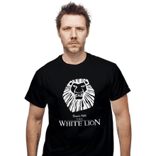 Load image into Gallery viewer, Shirts T-Shirts, Unisex / Small / Black White Lion
