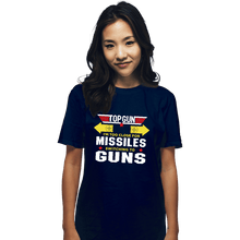 Load image into Gallery viewer, Shirts T-Shirts, Unisex / Small / Navy Switching To Guns

