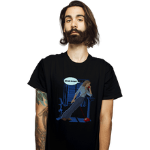 Load image into Gallery viewer, Secret_Shirts T-Shirts, Unisex / Small / Black A Halloween Criminal
