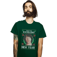 Load image into Gallery viewer, Shirts T-Shirts, Unisex / Small / Forest Excellent New Year

