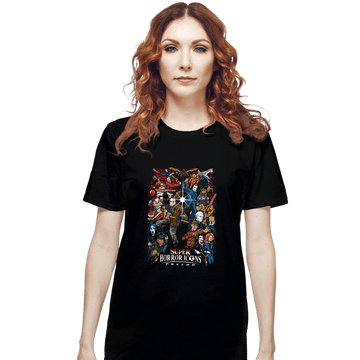 Secret_Shirts T-Shirts, Unisex / Small / Black Super Horror Icons!