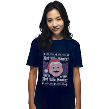 Load image into Gallery viewer, Shirts T-Shirts, Unisex / Small / Navy Not The Santa!
