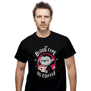 Shirts T-Shirts, Unisex / Small / Black Coffee Vampire