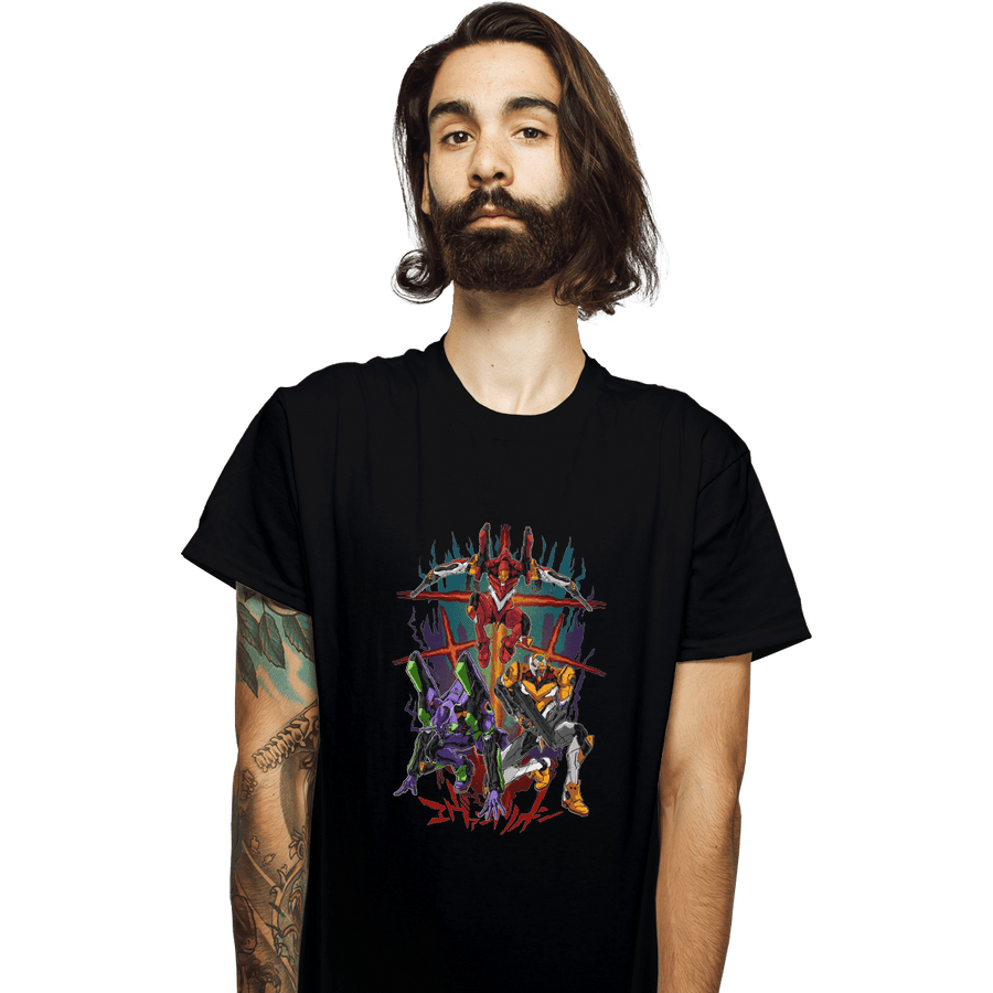 Shirts T-Shirts, Unisex / Small / Black EVA Squad