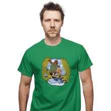 Load image into Gallery viewer, Daily_Deal_Shirts T-Shirts, Unisex / Small / Irish Green Sherwood Awaits
