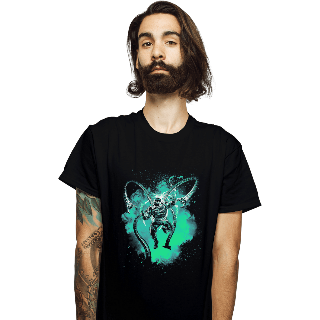 Shirts T-Shirts, Unisex / Small / Black Octopus Soul