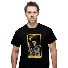 Load image into Gallery viewer, Shirts T-Shirts, Unisex / Small / Black The Fool Tarot
