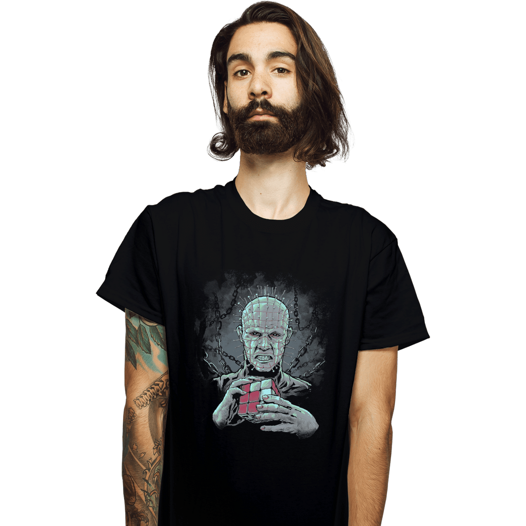Shirts T-Shirts, Unisex / Small / Black Hell Cube