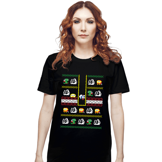 Shirts T-Shirts, Unisex / Small / Black I Dig Christmas