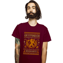Load image into Gallery viewer, Shirts T-Shirts, Unisex / Small / Maroon GRYFFINDOR Sweater

