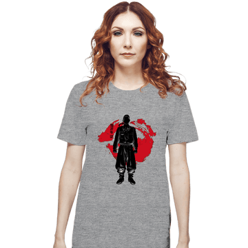 Shirts T-Shirts, Unisex / Small / Sports Grey Crimson Ken Ryuguji