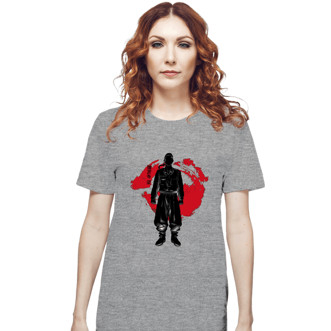 Shirts T-Shirts, Unisex / Small / Sports Grey Crimson Ken Ryuguji