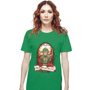 Shirts T-Shirts, Unisex / Small / Irish Green Please Take Care