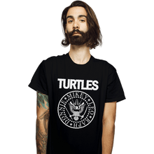 Load image into Gallery viewer, Shirts T-Shirts, Unisex / Small / Black Turtles

