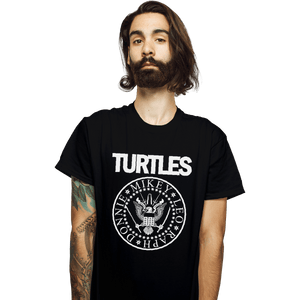 Shirts T-Shirts, Unisex / Small / Black Turtles