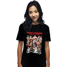 Load image into Gallery viewer, Daily_Deal_Shirts T-Shirts, Unisex / Small / Black Fight Legends Insert Coin
