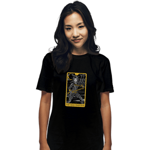 Shirts T-Shirts, Unisex / Small / Black Tarot The High Priestess