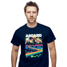 Load image into Gallery viewer, Shirts T-Shirts, Unisex / Small / Navy Visit Asgard
