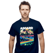Load image into Gallery viewer, Shirts T-Shirts, Unisex / Small / Navy Visit Asgard
