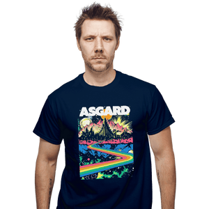 Shirts T-Shirts, Unisex / Small / Navy Visit Asgard