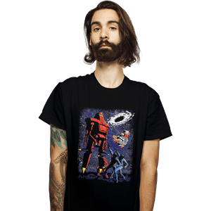 Shirts T-Shirts, Unisex / Small / Black Killer Space Robot