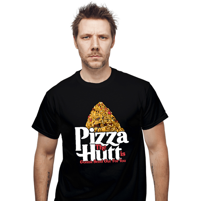 Daily_Deal_Shirts T-Shirts, Unisex / Small / Black Pizza Sends Out