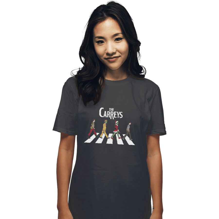 Shirts T-Shirts, Unisex / Small / Charcoal The Carreys