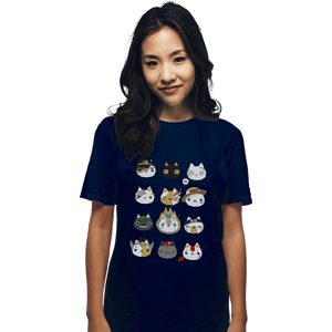 Shirts T-Shirts, Unisex / Small / Navy Cosplay Cats