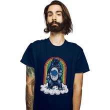 Load image into Gallery viewer, Daily_Deal_Shirts T-Shirts, Unisex / Small / Navy Real Grumpy Bear
