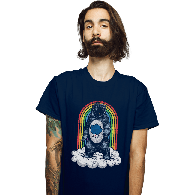Daily_Deal_Shirts T-Shirts, Unisex / Small / Navy Real Grumpy Bear