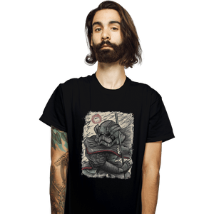 Shirts T-Shirts, Unisex / Small / Black The Samurai Captain