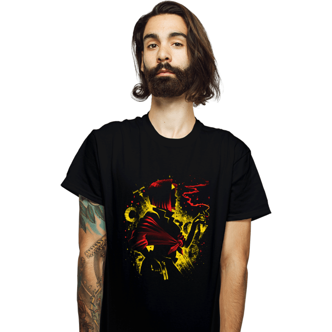 Daily_Deal_Shirts T-Shirts, Unisex / Small / Black Queen Of Hearts