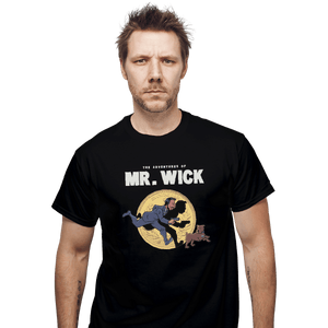 Shirts T-Shirts, Unisex / Small / Black The Adventures Of Mr. Wick