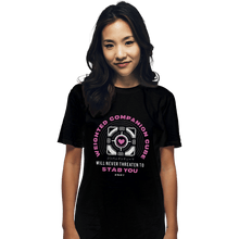 Load image into Gallery viewer, Shirts T-Shirts, Unisex / Small / Black Companion Cube Emblem
