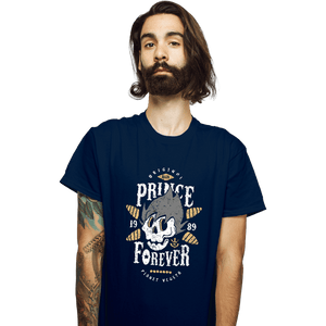 Shirts T-Shirts, Unisex / Small / Navy Prince Forever