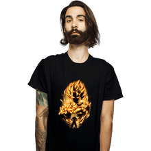 Load image into Gallery viewer, Shirts T-Shirts, Unisex / Small / Black Golden Saiyan Vegito
