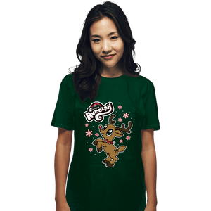 Daily_Deal_Shirts T-Shirts, Unisex / Small / Forest My Little Rudolph