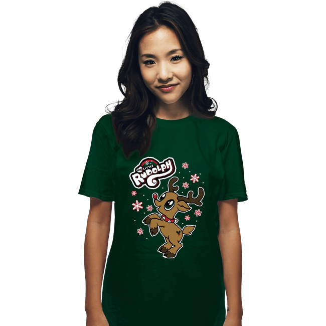 Daily_Deal_Shirts T-Shirts, Unisex / Small / Forest My Little Rudolph